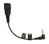 Jabra 2,5mm Klinke QD-Kabel, 8800-00-46 - schwarz 8800-00-46