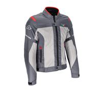 Jacke ACER ual Road Polyester Genehmigt ON ROAD RUBY LADY Grau/Rot