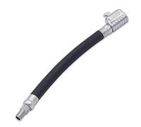 Jaco Lightning S2X Reifenfüller-Schlauchverlängerung, selbstverriegelnde Düse, patentierter Luftschlauch-Adapter für Reifenpumpen (offener Durchfluss)
