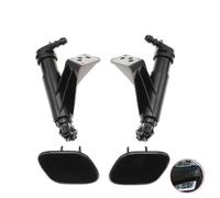 JAFYLO Scheinwerfer-Waschanlage vorne rechts und Links, Scheinwerfer-Reinigungssprühpumpe + Abdeckkappe, for Hyundai, Santa Fe DM 2013-2015 98671-2W000 Abdeckkappe der Waschdüse(Set)