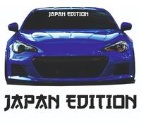 Japan Edition Auto Aufkleber JDM Sticker Autoaufkleber Heckscheibe Front 55x7 cm