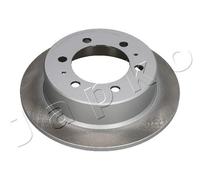 JAPKO 2x Bremsscheibe hinten voll für Ssangyong Rexton Rexton/Rexton II Daewoo