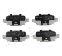 JAPKO Bremsbeläge Bremsbelegsatz hinten für Opel Corsa C Tigra Twintop