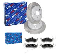 Japko Bremsenset 320mm Hinten Passend Für Jeep Commander + Grand Cherokee 3 Bremsscheibe: Jeep: 1052089275ab Jeep: 52089275ab A.b.s.: 17820 Ap: 149