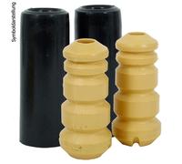 JAPKO Staubschutzsatz, Stoßdämpfer hinten rechts links für SEAT AUDI 8K0512131 8K0512131H 8E0512137E 1590908