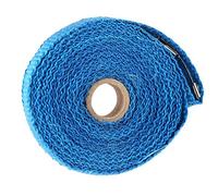 JAWSEU 5M Hitzeschutzband, Isolierband Hitzeschutz, Auspuffband Motorrad Hitzeschutzband mit 4 Metallkabelbinder, für Fächerkrümmer Auspuffanlagen