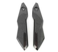 JAYWIS Motorrad-Windschutzscheiben-Verkleidungsleiste Für Yamaha X-MAX300 XMAX300 2023-2024 Schutzabdeckung Halterung Zubehör Windschild Spoilerscheibe(Carbon-Look)