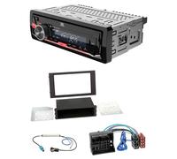 JBL AUX USB Bluetooth MP3 Autoradio für Seat Leon (2012-2020) - schwarz