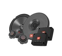 JBL Club 602CTP 2-Wege Auto Soundsystem - 210 Watt Komponenten Auto Lautsprecher Boxen Set mit 165mm Einbau Autolautsprecher, Hochtöner und Frequenzweichen, Black, 16cm