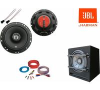JBL für VW Golf 3 1991 -2002 Komplett Lautsprecher Aktiv Subwoofer Set Tür Vorn