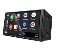 JBL Legend 700 2 DIN Autoradio mit Bildschirm, CarPlay Android Auto, Freisprechanlage Auto Radio mit Bluetooth, 7-Zoll Touchscreen, USB/AUX UKW/MW, 6-Kanal 4V Vorverstärkerausgänge mit Sub Steuerung
