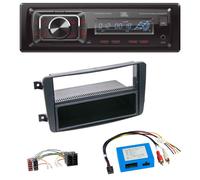 JBL SD AUX MP3 USB Bluetooth Autoradio für Mercedes C-W203 2000-2004 aktiv