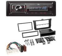 JBL SD AUX MP3 USB Bluetooth Autoradio für Toyota Corolla ab 2009 schwarz