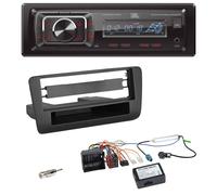 JBL SD CAN-Bus MP3 USB Bluetooth Autoradio für Audi A1 2010-2019 schwarz