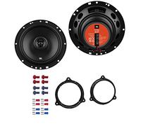 JBL Stage1 61F Lautsprecher mit Einbauset passend für Nissan Juke ab 2010 Türen vorne 400 W 165mm 2 Wege Koax