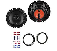 JBL Stage1 61F Lautsprecher mit Einbauset passend für VW Volkswagen T-ROC ab 2017 Türen vorne/hinten 400 W 165mm 2 Wege Koax