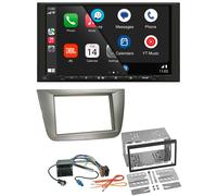 JBL USB 2DIN MP3 Bluetooth AUX Autoradio für Seat Altea XL Altea Toledo silber