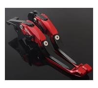 JBPIHZT Für Yamaha XMAX 400/300/250/125 2017-2022 Motorrad Verstellbare Falten Erweiterbar 5D Bremse Kupplung Hebel Griff Zubehör(Red Black)