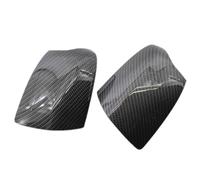 JCPDN 1 Paar Auto Links Rechts Spiegelabdeckungen für Ford Focus 2005-2008 Mk2, 2003-2008 C-MAX,Spiegelkappen Außenspiegelkappe Rückspiegelkappe Ersatz Tuning Zubehör,B