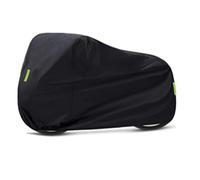 JCPDN Motorrad Abdeckungen für YA-MAHA Tricity 125 155 300 Tricity125 Tricity155 Tricity300, Motorräder Schutzhülle Moped Anpassbar Alle Jahreszeite Wasserdicht Auto Ersatzteile Zubehör,Black