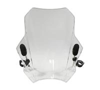 JCVT Motorrad Scheiben Windabweiser für Yamaha Xmax 300 MT15 MT-15 MT125 MT-125, Verbesserung Spoiler Modifikation Scheibenverlängerung Zubehör,A/Transparent