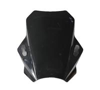 JCVT Motorrad Scheiben Windabweiser für Yamaha Xmax 300 MT15 MT-15 MT125 MT-125, Verbesserung Spoiler Modifikation Scheibenverlängerung Zubehör,A/Black