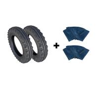 je 2x ASF Reifen incl Schlauch, 7.50-16 6PR/90A8 BKT, AS, Traktorreifen, 40 km/h