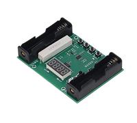 Jeanoko Batterie-True-Capacity-Modul Vielseitiger Niederspannungs-Alarmtester für Breite Anwendung Geeignet für Lithium-Batterie-True-Capacity-Tester für Automobile, Mobile Geräte DC 5-12V