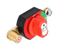 Jectse 300A Batterie-Trennschalter, Hochleistungs-Batterieschalter mit Messingkern, Marine-Batterie-Ausschalter für Wohnmobil, Boot, Auto, LKW, ATV, UTV