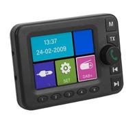 Jectse DAB-Digitalradio, Kfz-Adapter mit 2,8-Zoll-TFT-Bildschirm, Bluetooth 5.0-FM-Transmitter, für Kristallklaren Klang und Aktualisierungen in Echtzeit