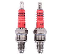 Jenalinng 2Er Pack Racing 3 Elektroden Zündkerze A7Tc Für 50Ccm 110Ccm 125Ccm 150Ccm ATV Roller Dirt Bike Go Kart