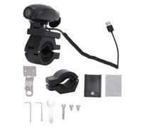 Jenngaoo Fahrradkamera, WiFi wasserdicht Motorrad Fahrradhalterung 130 Grad Weitwinkel Loop Recording USB Stromversorgung für Outdoor Radfahren Motorradtour
