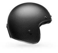 Jet-Helm Bell Custom 500 Carbon Solid Matte Black