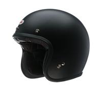 Bell Custom 500 Solid Jethelm Schwarz Matt S