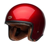 Jet Helm Cafe Racer Bell Tx501 Rot Candy Glänzend