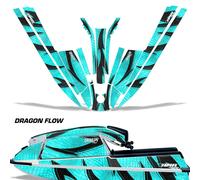 Jet Ski Grafiken Aufkleber Für Kawasaki 440 550 SX 1982-1995 DRAGONFLOW TL