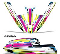 Jet Ski Grafiken Aufkleber Für Kawasaki 440 550 SX 1982-1995 FLASHBACK