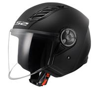LS2 OF616 Airflow II Solid Jethelm, schwarz matt, XS (53/54)