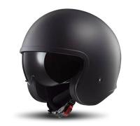 LS2, Jet Motorradhelm SPITFIRE II SOLID Matt Black, L