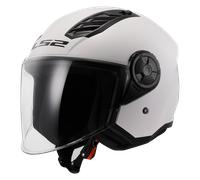 LS2, Jet-Motorradhelm AIRFLOW II gloss white, XXXL