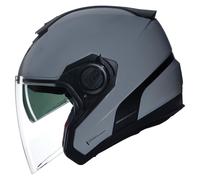 Nolan N40-5 06 Classico N-Com Jethelm, grau, Größe XS für Männer