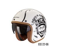 Scorpion Belfast Evo Romeo Jethelm, schwarz-weiss, Größe XL für Männer