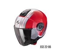 Jethelm Scorpion EXO City II Vel red-white, L, red-white L red-white