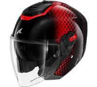 SHARK Helme RS Jet Stride Black / Red / Antrhracite XS