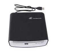 Jevina Universell Tragbarer Externer CD-Player Fürs Auto, Kann An Den USB-Anschluss im Auto, Laptop oder Fernseher Angeschlossen Werden, für Navigation mit Android 4.0 und