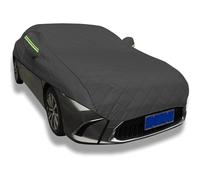 JFBLSD Halbe Autoabdeckung | für Mercedes-Benz Gle 350 SUV | Halbgarage für Auto Wasserdicht Staubschutz Autoabdeckung Outdoor verhindert Lackalterung Autoplane(Black)