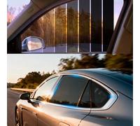 JHCHAN Tönungsfolie Auto 75cm x 3m 15% VLT - Scheibentönungsfolie Sonnenschutzfolie selbstklebend, UV & IR Schutz, Gegen Hitze und Blendung, Kratzfeste Sichtschutzfolie für Auto, Van, LKW, Hausfenster