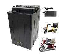 JHKJ 60-Volt-20-Ah-30-Ah-Lithium-Akku für Elektromotorräder, 48-V-60-V-72-V-20-Ah-22-Ah-25-Ah-Lithium-Ionen-Akkus mit hoher Kapazität und Ladegerät für Motoren von 0-3000 W,60v,30Ah