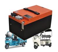JHKJ Dreiradbatterien 72V 20Ah 25Ah 30Ah 50Ah 100Ah Lithium-Eisenphosphat-Batterie mit BMS und Griff; 72-Volt-Motorradbatterie für Golfwagen/Wohnmobil,70v20ah