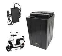 JHKJ Elektromotorradbatterie 48V 60V 72V, Rollerbatterie 20Ah 25Ah 30Ah, eingebaute Lithium-Batterien mit Ladegerät für Dreiräder/Mopeds/Vierräder,72v20ah